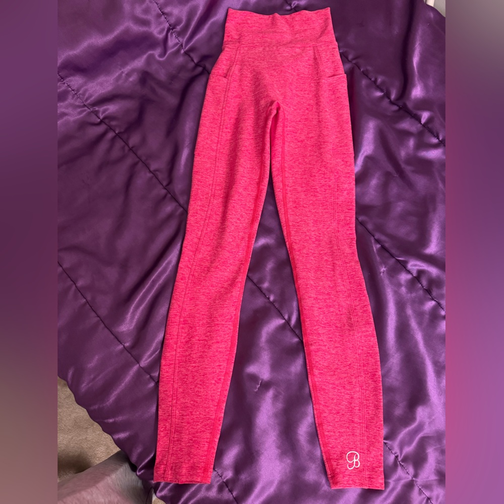 Bombshell Sportswear Neon Pink Leggings Size XXS
